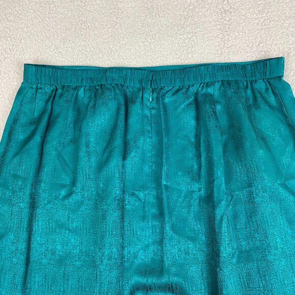 Adrianna Papell Women's Skirt Suits Silk Green Floral  Plus Size 24 - Picture 13 of 16